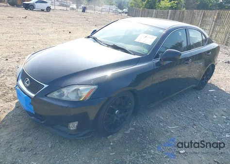 2008 Lexus Is 350 from USA, damaged, VIN JTHBE262X85017335